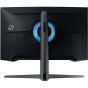 Samsung Odyssey G7 27 Inch QHD QLED Curved Gaming Monitor, Black- LC G75TQSMXZN 