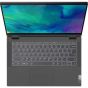 Lenovo IdeaPad Flex 5 Laptop, Intel Core i7-1255U, 14 Inch WUXGA Touchscreen, 512GB SSD, 8GB RAM, Intel Iris Xe Graphics, Windows 11 - Storm Grey