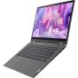 Lenovo IdeaPad Flex 5 Laptop, Intel Core i7-1255U, 14 Inch WUXGA Touchscreen, 512GB SSD, 8GB RAM, Intel Iris Xe Graphics, Windows 11 - Storm Grey