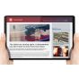 Lenovo M10 TB-X606 Tablet, 10.3 Inch, 64GB, 4GB RAM, 4G LTE (Non-voice) - Platinum Grey