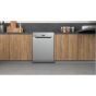 Ariston Freestanding Dishwasher, 14 Persons, Inox - LFC 3C26 W X