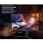 LG Ultra Gear 32 Inch QHD Gaming Monitor, 165Hz, Black - 32GN650-B