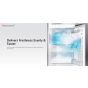 LG Digital No Frost Refrigerator with Inverter Motor, 592 Liters, Silver - GR-H822HLHM