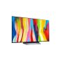 LG 77 Inch 4K UHD Smart OLED Evo TV with Built-in Receiver - OLED77C26LA
