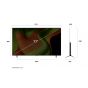 تلفزيون سمارت  ال جي 77 بوصة، LED، دقة 4K UHD، بريسيفر داخلي - OLED77B56LA