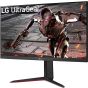 LG Ultra Gear 32 Inch QHD Gaming Monitor, 165Hz, Black - 32GN650-B
