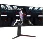LG UltraGear 34 Inch QHD IPS Curved Gaming Monitor, 160Hz, 1ms, Black - 34GN850-B
