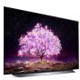شاشة تلفزيون سمارت ال جي 55 بوصة OLED، بدقة 4K UHD، بريسيفر داخلي - OLED55C1PVB