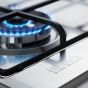 Elba Elio Lite Gas Built-In Hob, 5 Burners, Stainless Steel- ELIO 75-545 L