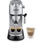 Delonghi Dedica Coffee Machine, 15 Bar, Silver - EC685.M