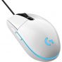 Logitech Lightsync Optical Gaming Mouse, White - G203