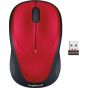 Logitech M235 Wireless Mouse, Red - M235-2496