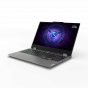 Lenovo LOQ 15IAX9 83GS008QED Laptop, Intel Core i5-12450HX, 512GB SSD, 8GB RAM, 15.6 Inch, FHD IPS Display, NVIDIA GeForce RTX 2050 4GB GDDR6, FreeDOS - Luna Grey with IdeaPad Wired Gaming Mouse, RGB, 3200 DPI, Black - M100  