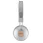 House of Marley Positive Vibration 2 On Ear Wireless Headphones With Microphone, Silver - EM-JH133-SV