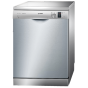 Bosch Series 2 Dishwasher, 12 Place Settings, 5 Programs, Silver - SMS25AI00V
