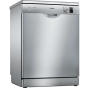 Bosch Serie 2 Freestanding Dishwasher, 12 Persons, Inox - SMS25AI02E