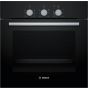 Bosch Series 2 Built-in Electric Oven, with Grill, 66 Liters, Black - HBF011BA1