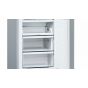 Bosch Serie 2 No-Frost Freestanding Refrigerator, 302 Liters, Stainless Steel- KGN36NL3E8