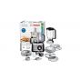 Bosch MultiTalent 8 Kitchen Machine, 1250 Watt, Black/Silver - MC812M865