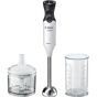 Bosch ErgoMixx Hand Blender with Attachments, 800 Watt, White - MS6CA4120
