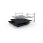 Bosch Series 2 Built-in Electric Oven, with Grill, 66 Liters, Black - HBF011BA1