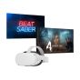 Oculus Quest 2 Advanced All-In-One Wireless Virtual Reality Headset, 128GB - White
