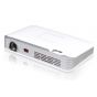 Merlin 3D PocketBeam Pro Projector, 1280x800 Resolution - White
