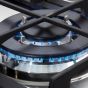 Elba Gas  Built-In Hob, 5 Burners, Stainless Steel- E95-545 XN