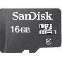 SanDisk MicroSDHC C4 Memory Card, 16GB - SDSDQM-016G-B35