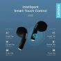 Lenovo In-Ear Wireless Earphones with Microphone, Black - HT38