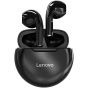 Lenovo In-Ear Wireless Earphones with Microphone, Black - HT38
