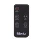 Mienta Wall Fan, 18 Inch, with Remote Control, Black- WF50238A