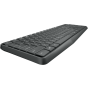 Logitech MK235 Wireless Keyboard and Mouse, Grey - 920-007927