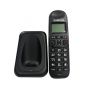 EL-ADL Tec Cordless Telephone, Black- D1003