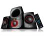 مكبرات صوت فيليبس 2.1 متعددة الوسائط، 3 وحدات، اسود - MMS6060F