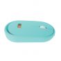 2B Dual Mode Wireless Mouse with Re-Chargeable Battery, Blue - MO18L