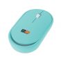 2B Dual Mode Wireless Mouse with Re-Chargeable Battery, Blue - MO18L