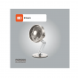 Porodo Lifestyle Desk Fan, 2000mAh, Grey -  PD-LFST043-GY