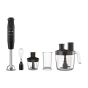 Moulinex Optichef Hand Blender with Attachments, 800 ml Beaker, 1000 Watt, Black - DD6553EG