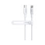 كابل شحن USB-C الى لايتنينج انكر 542، طوله 3 قدم، ابيض - A80B1H21