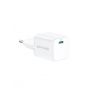 Ravpower Wall Charger, 20 Watt, USB-C Port,  White - PC1055