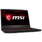 MSI GF65 Thin 10SER Gaming Laptop, Intel Core i7-10750H, 15.6 Inch, 1TB +256GB SSD, 16 GB RAM, NVIDIA GeForce RTX 2060 6GB, Windows 10, Black- With MSI Loot Box Mouse