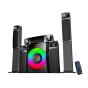 Media Tech Home Theatre 5.1, 6 Units, Black - MTB861