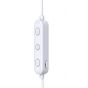 Media Tech Bluetooth Earphone With Microphone, White - MTS50