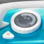 Media Tech Steam Iron, 2200 Watt, White \ Blue - MTC26