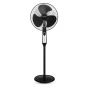 Fresh Music Stand Fan, 16 Inch, Black- 500015661
