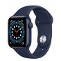 Apple Watch Series 6, 40mm, Fluoroelastomer Band, Blue