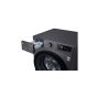 LG Vivace 10KG Front Load Inverter Washing Machine, Black - F4Y5RYGYJV