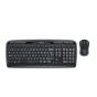 Logitech Wireless Keyboard and Mouse, Black - MK330