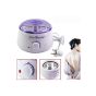 Pro Wax Hair Removal Wax Machine, White and Purple